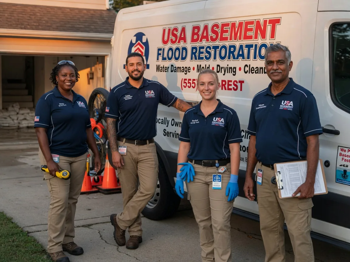 Basement Flood Cleanup company in Doddridge, AR